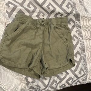 Girls Old Navy linen shorts size L (10-12)